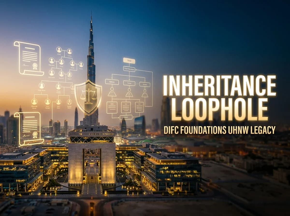 The Inheritance Loophole: How to Protect Dubai Assets for Your Heirs via DIFC Foundations