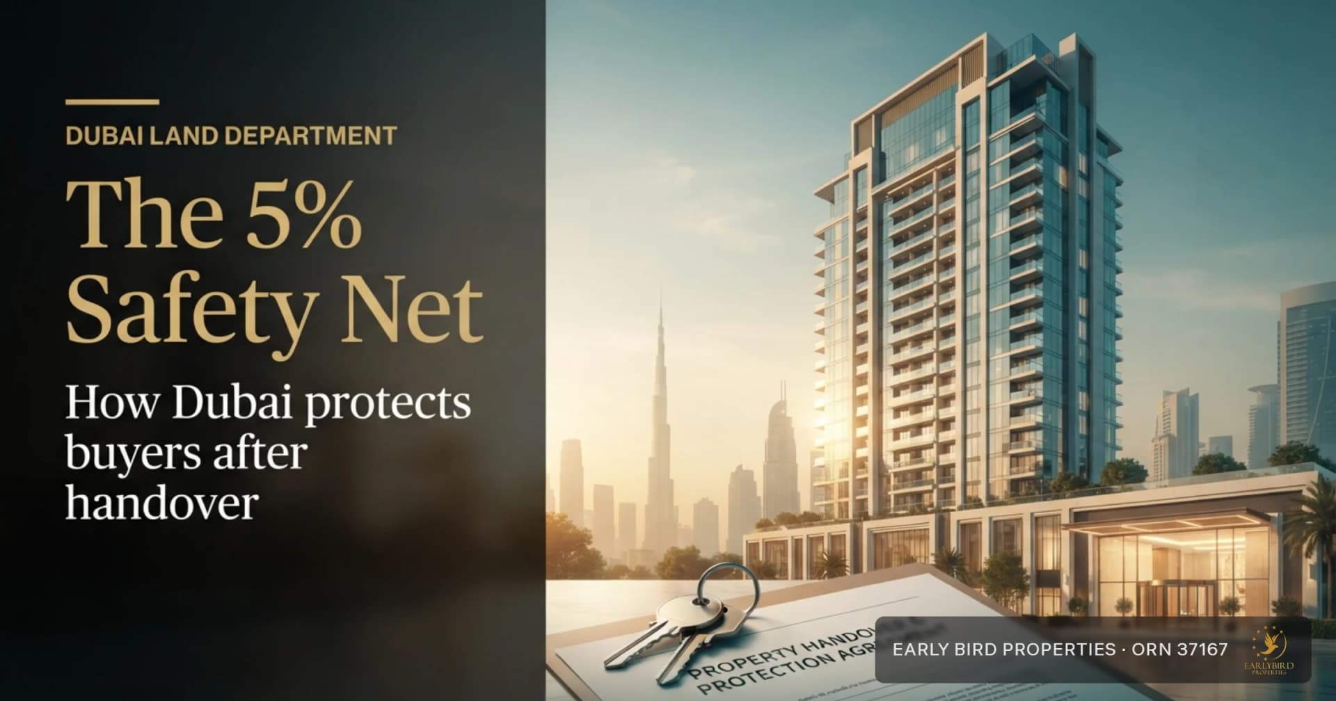 How Dubai's 5% Escrow Retention Protects You After Handover