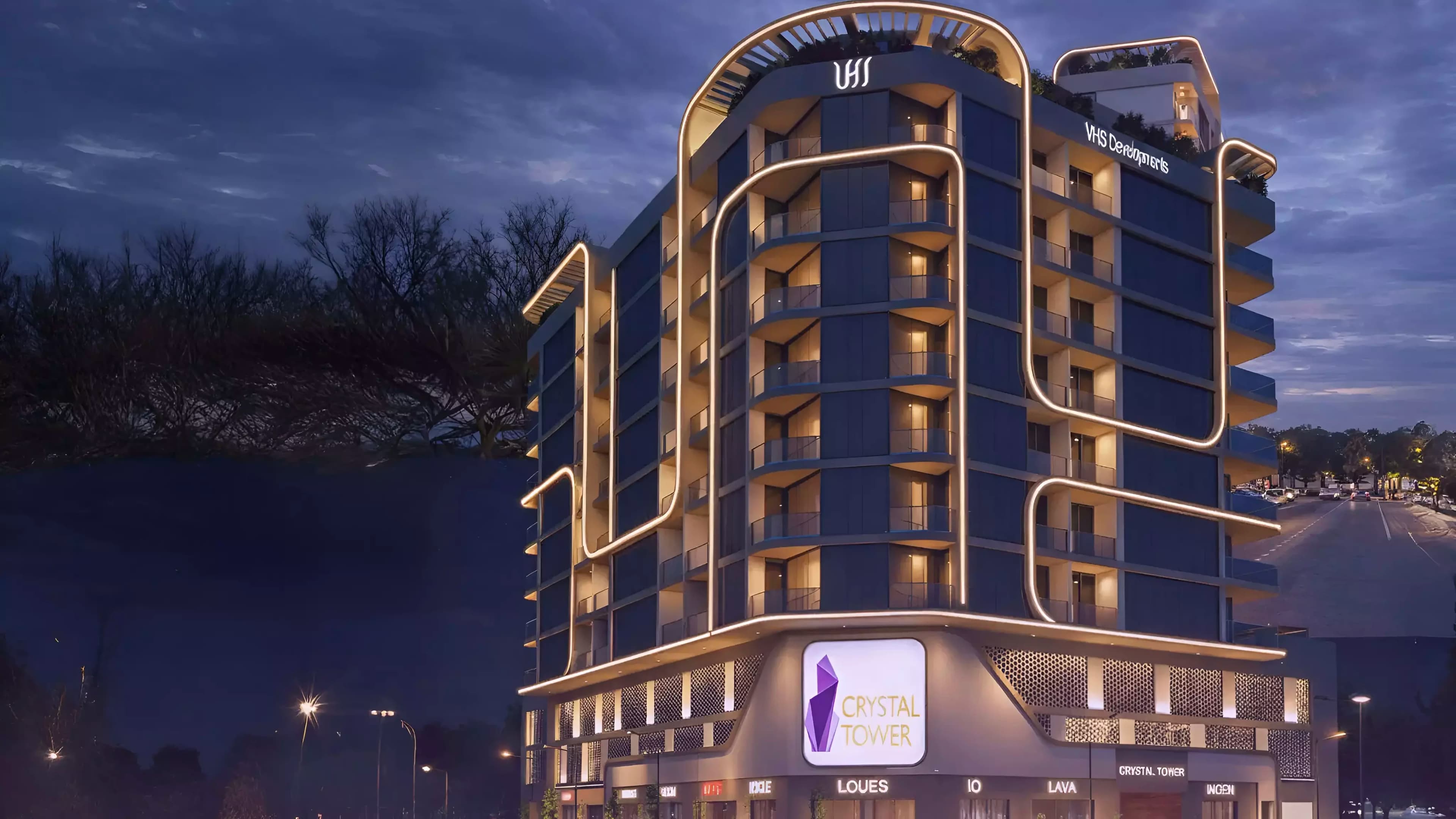 Crystal Tower: Off-Plan Apartment by VHS Developments