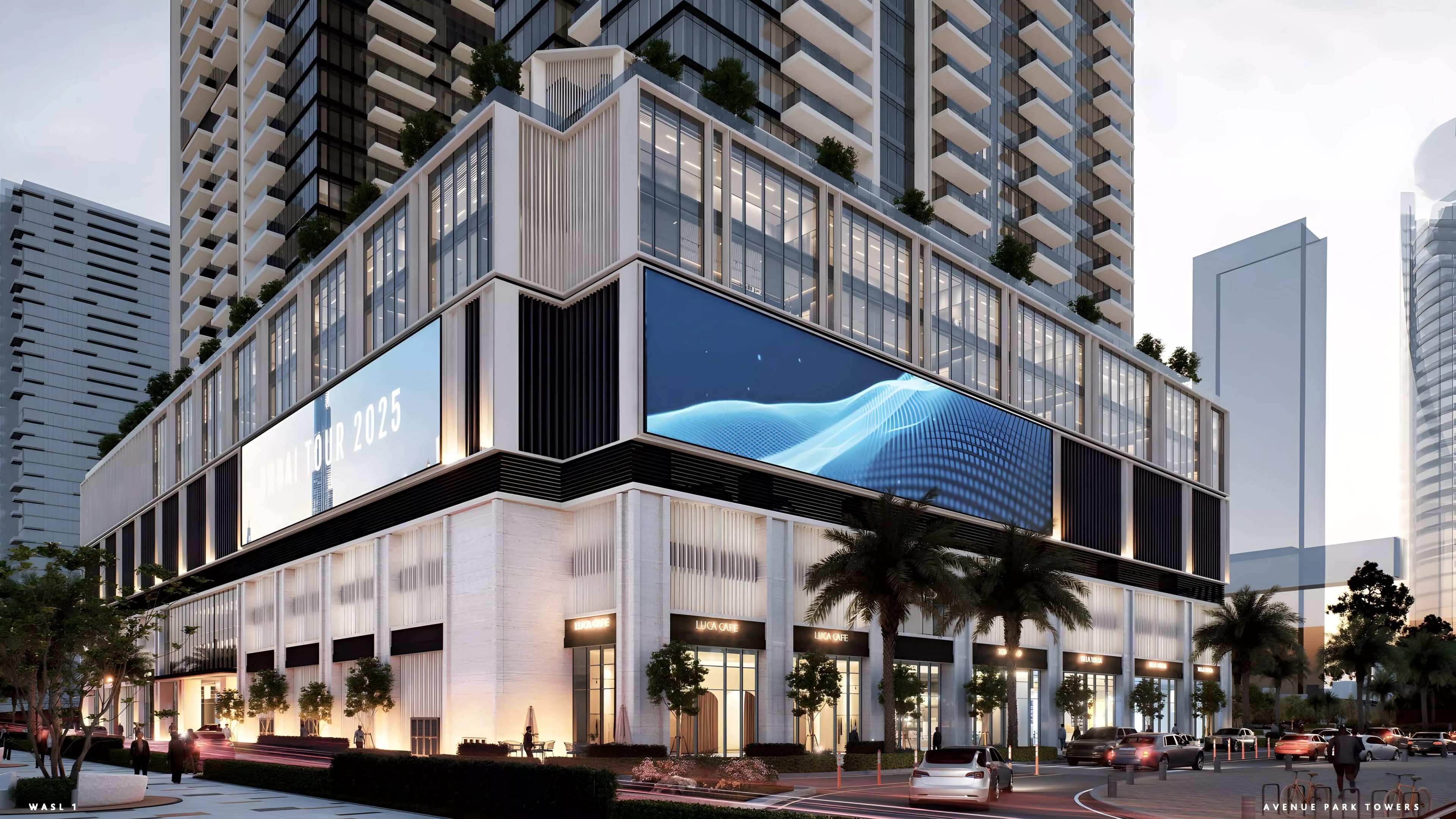 Avenue Park Towers: Off-Plan Apartment by Wasl Properties