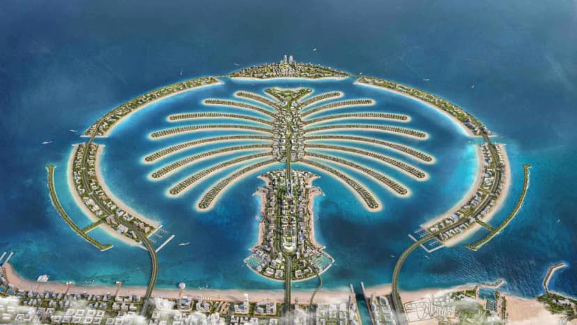 Palm Jebel Ali masterplan overview — Nakheel