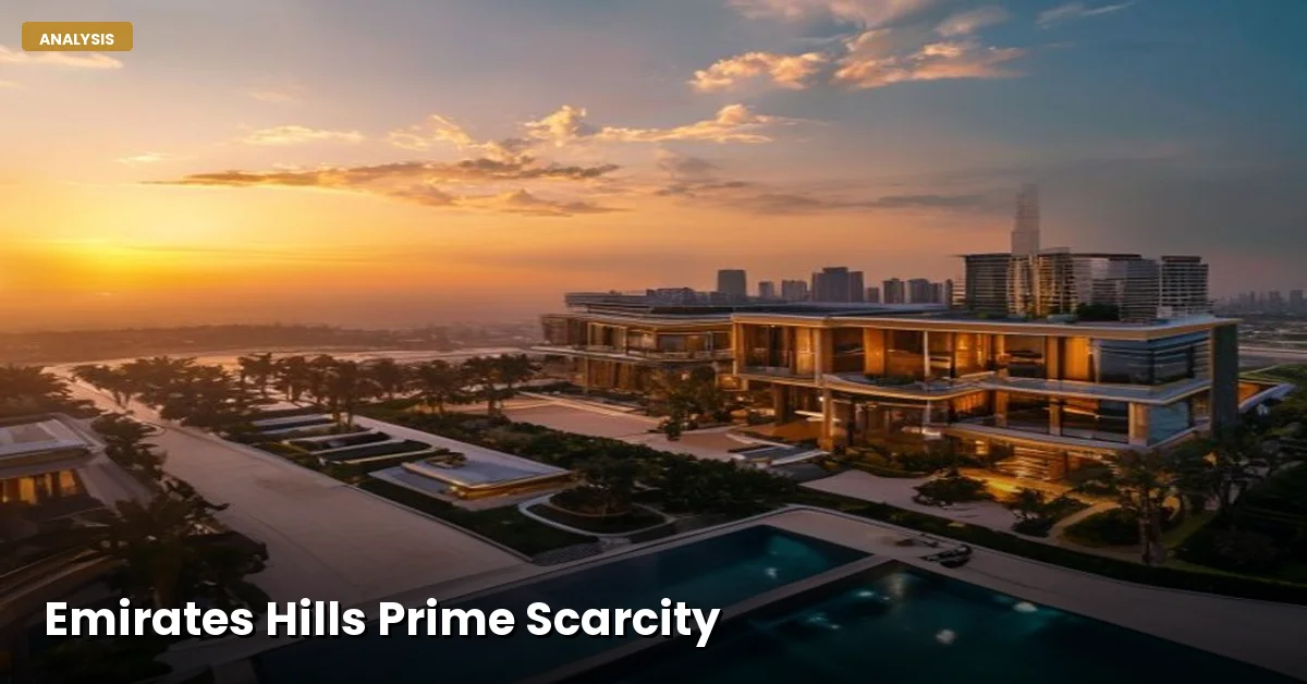 Emirates Hills Prime Area Scarcity